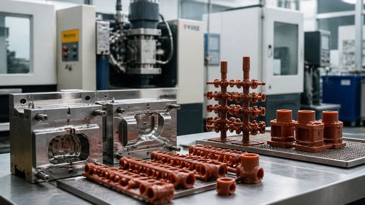 Wax injection tooling for investment casting patterns